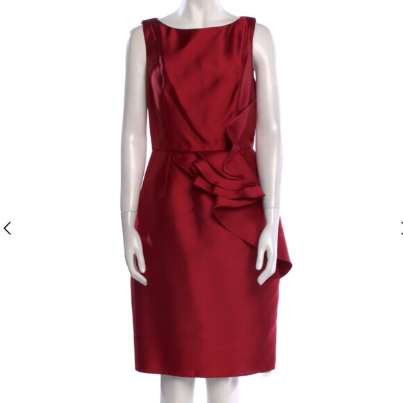 Carmen Marc Valvo Sheath Dress - Picture 1 of 8